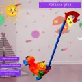 Каталка на палочке Утка