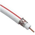 ЭРА Кабель коаксиальный SAT 50 М, 75 Ом, Cu/(оплётка Cu 75%), PVC, цвет белый, бухта 100 м (Б0044617)