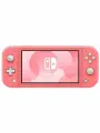 Игровая приставка Nintendo Switch Lite, цвет Коралловый / цвет Coral