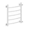 Полотенцесушитель водяной MyFrea MyLondon 600х500 мм с боковым подключением 500 мм белый