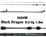 Спиннинг Dayo Black Dragon, тест 0,5-5гр, 1.8м