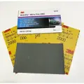 Микротонкий водостойкий абразивный шлифовальный лист 3M™ арт. 02049 Wetordry™ 401Q P2000 (наждачная бумага / наждачка), 138x230 мм, 50 шт.