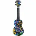 Mahalo MA1GR Укулеле сопрано с чехлом, цвет синий MA1GR