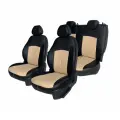 Чехлы на сиденья Hyundai Solaris I 2011-2017 г. в седан, Раздельная спинка заднего ряда сидений 60/40 сиденье сплошное.