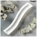 Блюдо для оливок Бланш, 29.5x6 см, фарфор, цвет белый