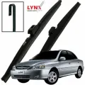 Дворники Kia Rio (1) DC / Киа Рио седан рест. 2002 2003 2004 2005 Щетки стеклоочистителя зимние LYNXauto 530мм-450мм к-т 2 шт.