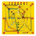 Развивающая игра Развивающие игры Воскобовича Геоконт. Малыш игровое поле, гвоздики, резинки (ГЕО-011)