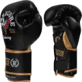 Боксерские перчатки Hardcore Training Fighting League Black PU 14 унц