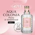 Одеколон Maurer & Wirtz 4711 Acqua Colonia Peony & Sandalwood 100 мл
