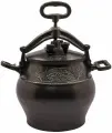 Афганский казан-скороварка Rashko Baba 10 литров, темный, с двумя ручками