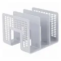 2 шт. Лоток-сортер для бумаг BRAUBERG Radikal, 3 отделения, 207х212х165 мм, сетчатый, серый, 235365