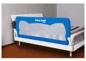 Барьер Baby Safe УШКИ, для детской кроватки, синий