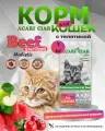 Сухой корм для кошек Acari Ciar Vet A Cat Beef Holistic Sterilized 1 кг мини гранула