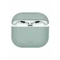 Uniq для Airpods 4 чехол LINO Liquid silicone Iceplant Green