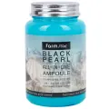Farmstay All-In-One Black Pearl Ampoule Сыворотка для лица с черным жемчугом 250 мл 332 г 1 шт. 1 шт. стеклянная банка