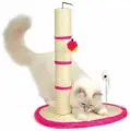 Triol Когтеточка на подставке с шариком и мышкой на пружине 31*44 см (4306NT)