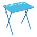 Стол детский складной Алина (ЛДСП, 60*45 см) , голубой, СА2Г
