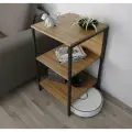 Стеллаж напольный, стеллаж лофт, этажерка деревянная