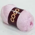 Пряжа VITA cotton COCO Vita, розовый - 032, 100% мерсеризованный хлопок, 5 мотков, 50 г, 240 м.