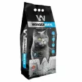Wonder White Carbon Effect Long Hair Наполнитель для длинношерстных кошек комкующийся c активированным углем без ароматизатора 5кг