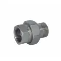 Соединитель латунь хром американка Ду 25 (1) прямой ВР/НР R18 Giacomini R18X005