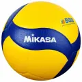 Волейбольный мяч Mikasa V300W, клееный, 18 панелей, р. 5, microfiber PU