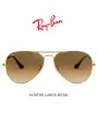 Солнцезащитные очки Ray-Ban, золотой