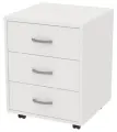 Тумба Меб-фф Офисная тумба подкатная ТВ-25 цвет Белый 45/44/60 см