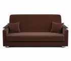 Диван-кровать книжка Мелодия ДП №2 140 велюр Дрим шоколад