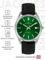 Наручные часы JACQUES LEMANS, серебряный, черный, зеленый