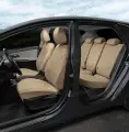 Чехлы для Киа Соренто 1 5 мест (2002-2009) / Премиум авточехлы на сиденья KIA Sorento I, темно-бежевый