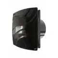 Вентилятор вытяжной ERA Wave 120 C Black classic, с обратным клапаном, черный