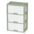 Комод альтернатива М9040 Колорит 3-х секционный, зеленый