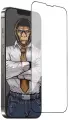 BlueO стекло 2.5D USA Corning Gorilla Full Glue Anti-Static для iPhone 13/13 Pro 0.33, Black
