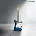 Электрогитара Stratocaster Синяя Fabio ST100, Blue S-S-S, 1V+2T (Электрогитара для начинающих)