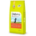 Сухой корм Dailydog для щенков мелких пород, с индейкой и рисом, 12 кг