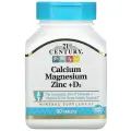 Calcium Magnesium Zinc + D3 таб., 160 мл, 100 г, 90 шт., 1 уп.