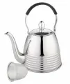 Заварочный чайник Zeidan Z-4427 1л, серебристый