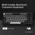 Akko MonsGeek M1 V5 75% механическая клавиатура, ISO Black Silver