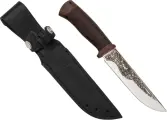 Нож Златоустовский оружейный завод Добыча (сталь 95x18, кожа-текст.)