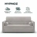 Диван-кровать, Прямой диван HYPNOZ Palma, механизм Аккордеон, светло-бежевый,174х103х92 см