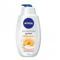Гель для душа NIVEA 750мл крем-гель Молоко и абрикос (Hydra IQ)