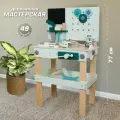 Детский деревянный верстак с набором инструментов, Veld Co / Игровая мастерская для мальчиков