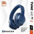 Наушники беспроводные JBL LIVE 660NC с активным шумоподавлением, синий