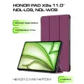 Чехол для Honor Pad X8a (11.0') (NDL-L09, NDL-W09) с магнитом, фиолетовый
