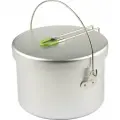 Котелок ECOS Camp-S9, 6.5 л, серебристый