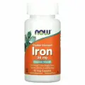Железо бисглицината 36 мг, Now Iron Ferrochel(R) 36 mg, 90 капсул. США