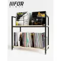 Стойка подставка Forvinyl для виниловых пластинок и винилового проигрывателя дисков, напольная из металла в стиле лофт