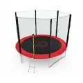 Батут с сеткой DFC PELPO 10ft с лестницей, RED
