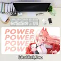 Коврик для мыши в стиле Аниме Человек бензопила, Power №016 80x40x0.3см